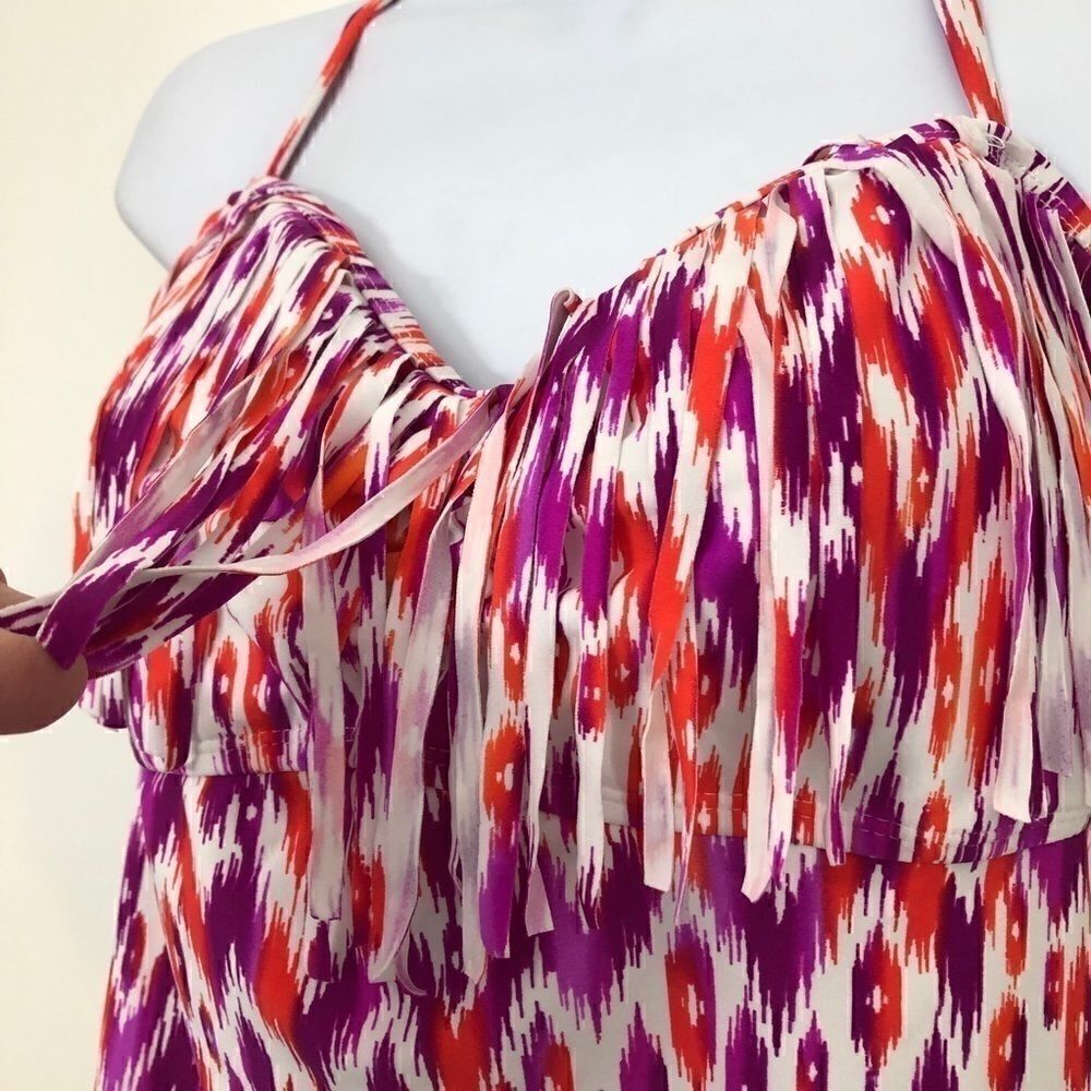 NWOT Catalina 16/18 Fringed Swim Top!!